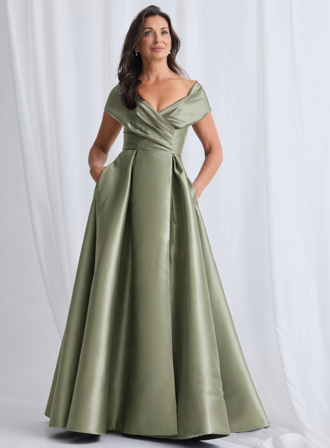 Eloisa Off Shoulder Gown