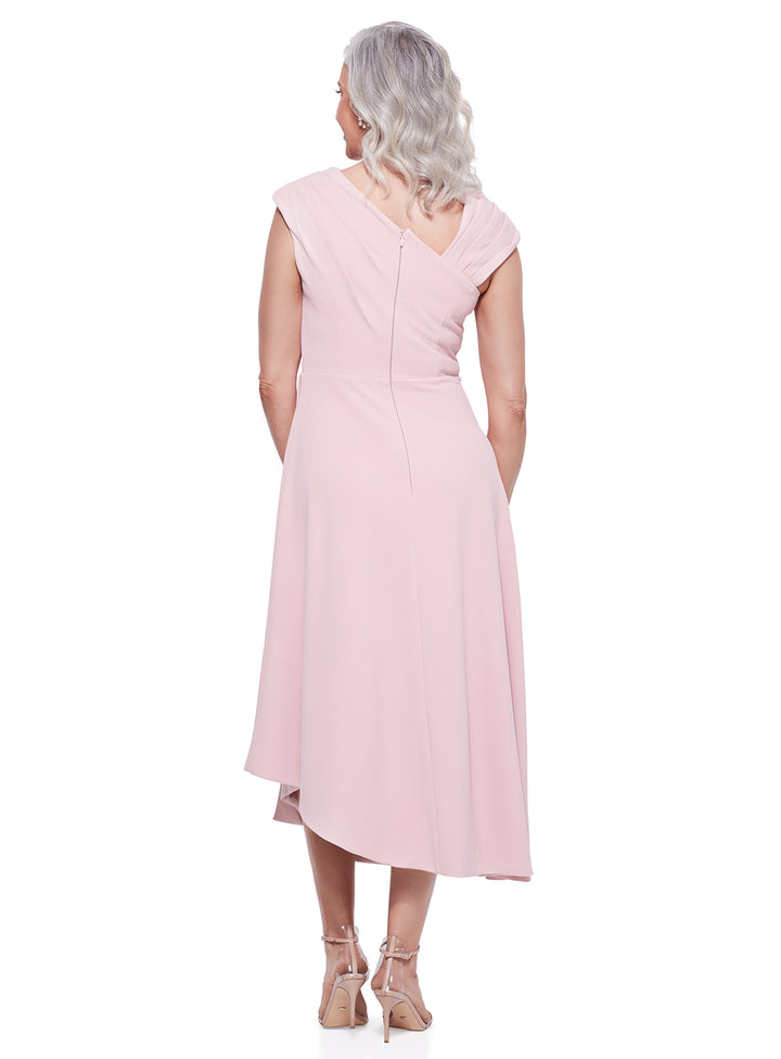 Oriana Asymmetric Flared Midi