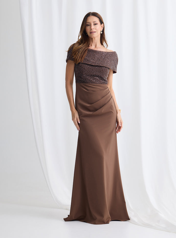 Veronica Off Shoulder Gown