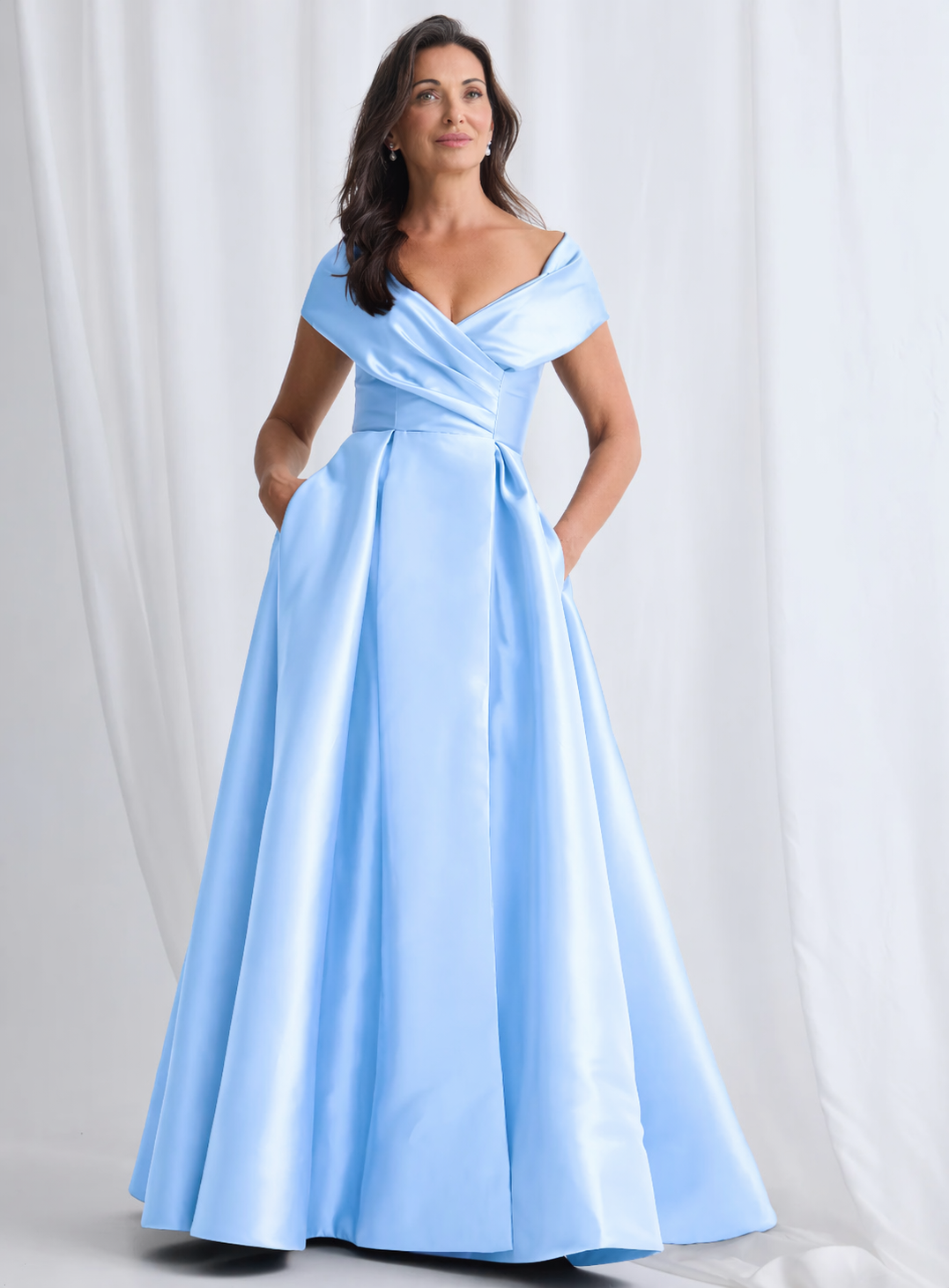 Eloisa Off Shoulder Gown