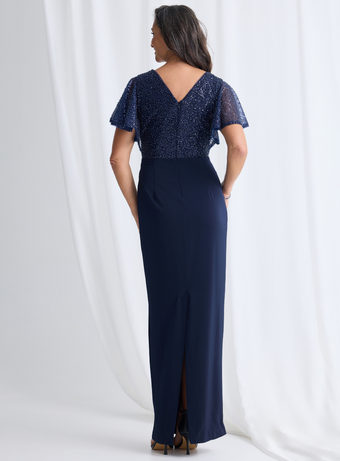 Joyce Beaded Pencil Dress - Made to Order