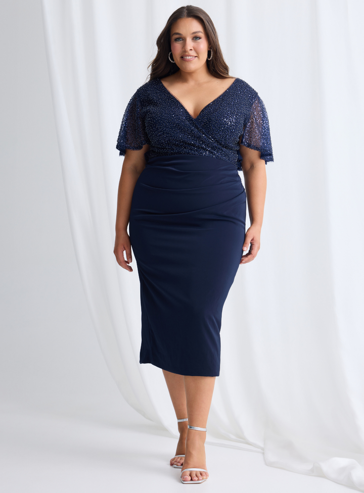 Joyce Beaded Midi - Made to Order