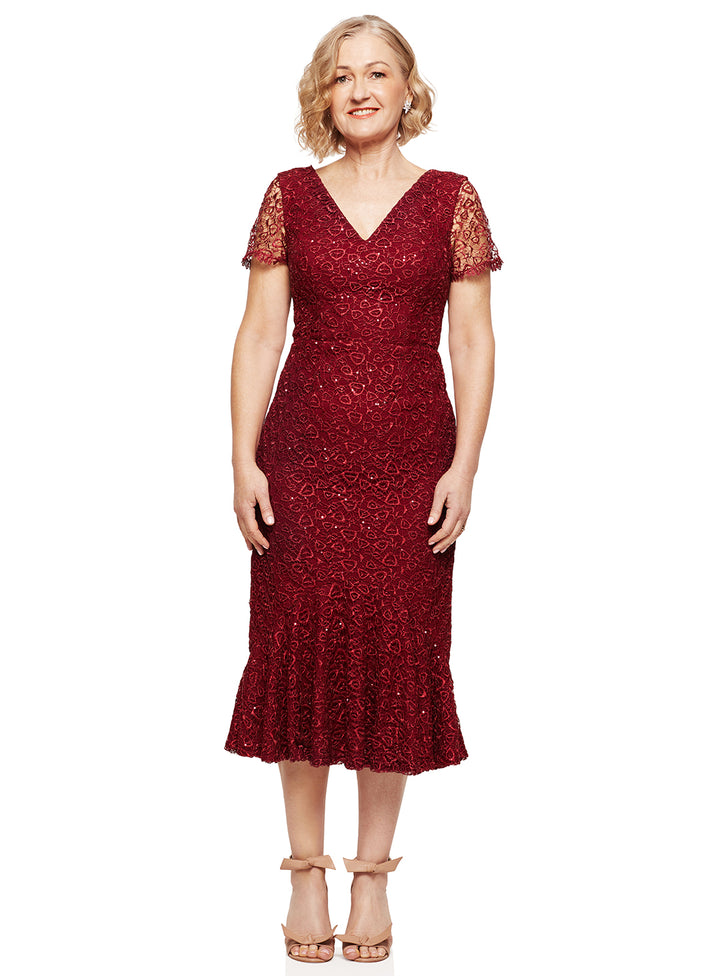 Stasia Fluted Midi