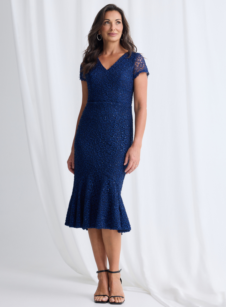 Stasia Fluted Midi