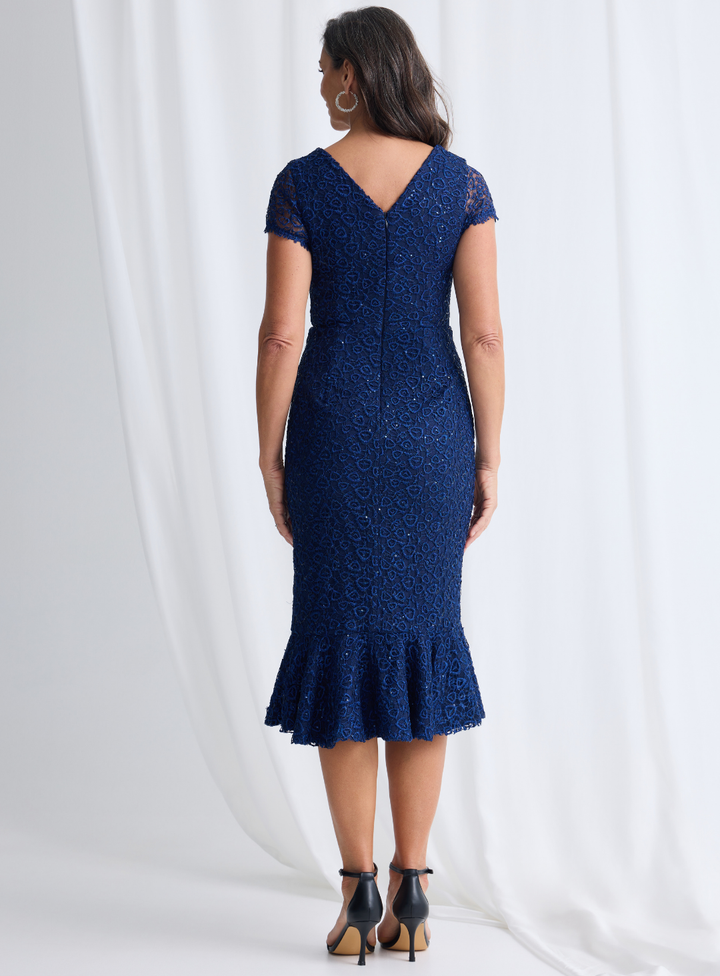 Stasia Fluted Midi