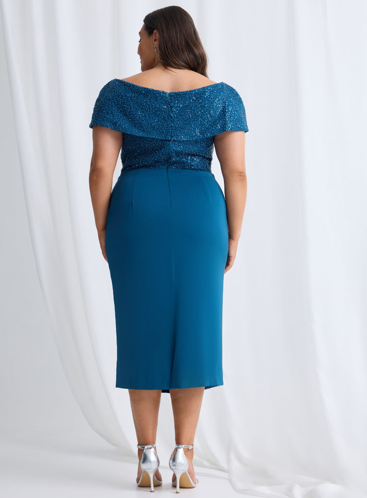 Veronica Off Shoulder Midi