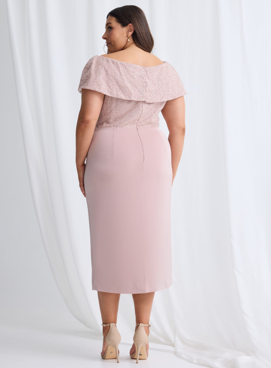 Veronica Off Shoulder Midi