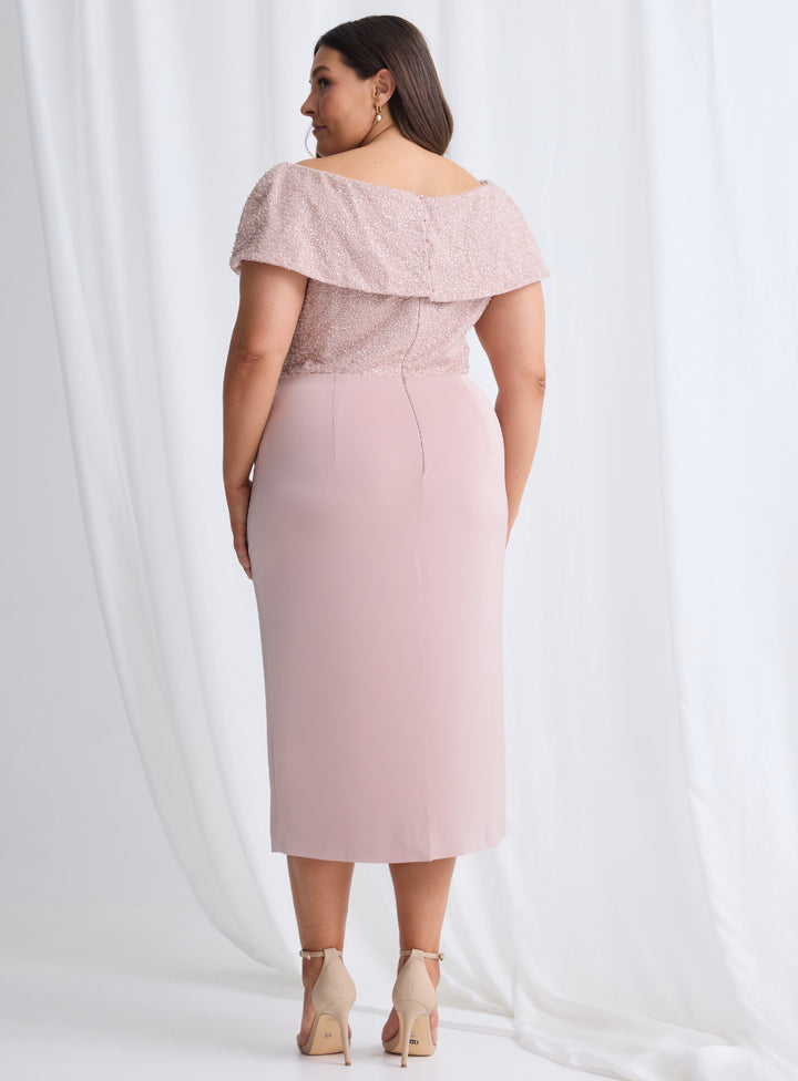 Veronica Off Shoulder Midi