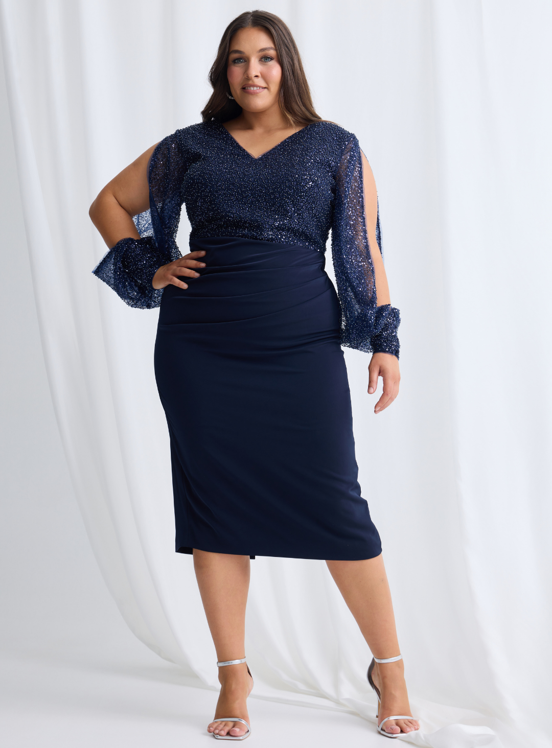Lois Sleeved Midi