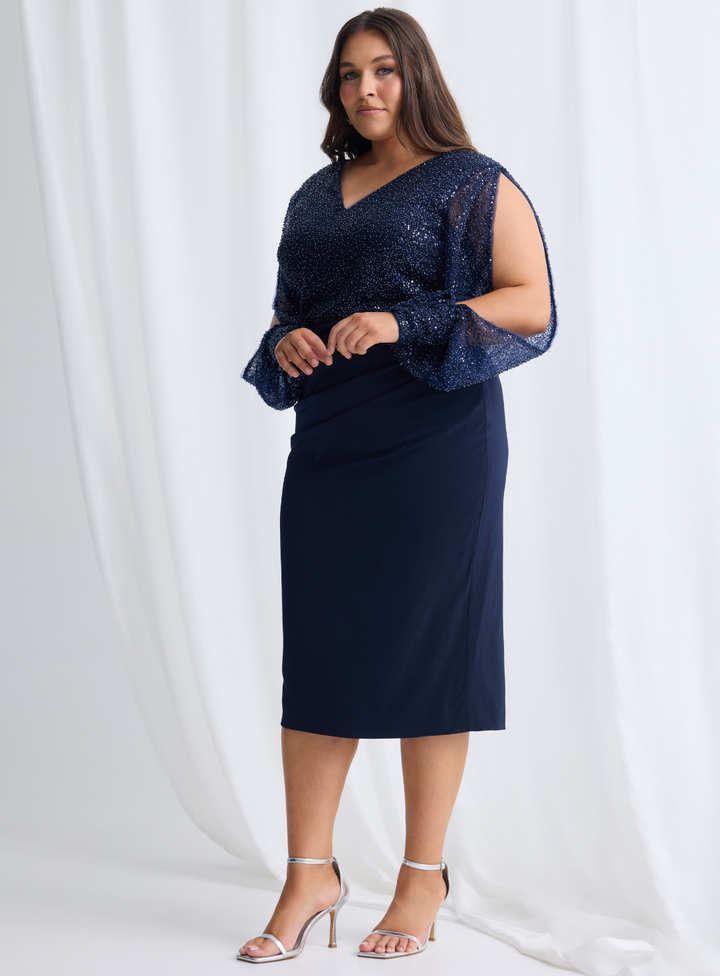 Lois Sleeved Midi