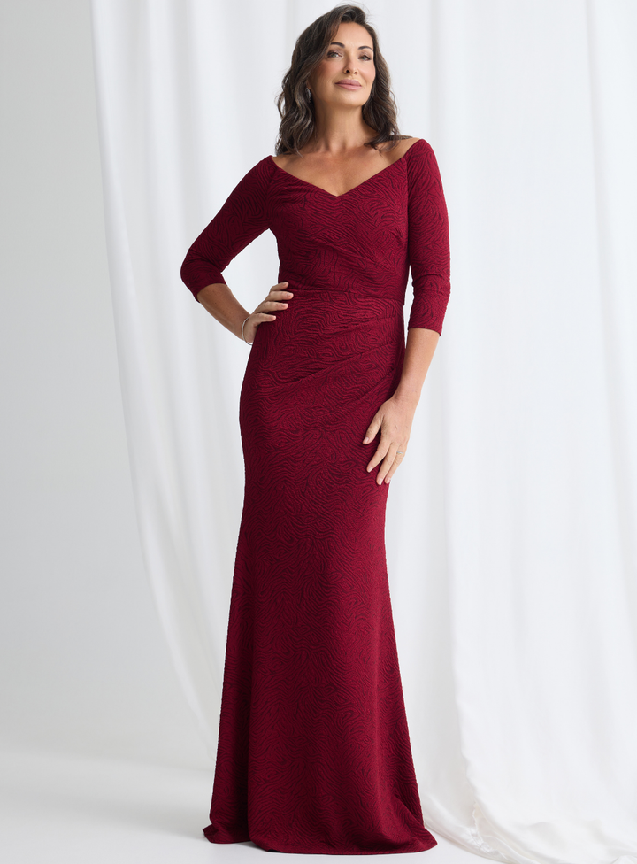 Vianne Sleeved Gown
