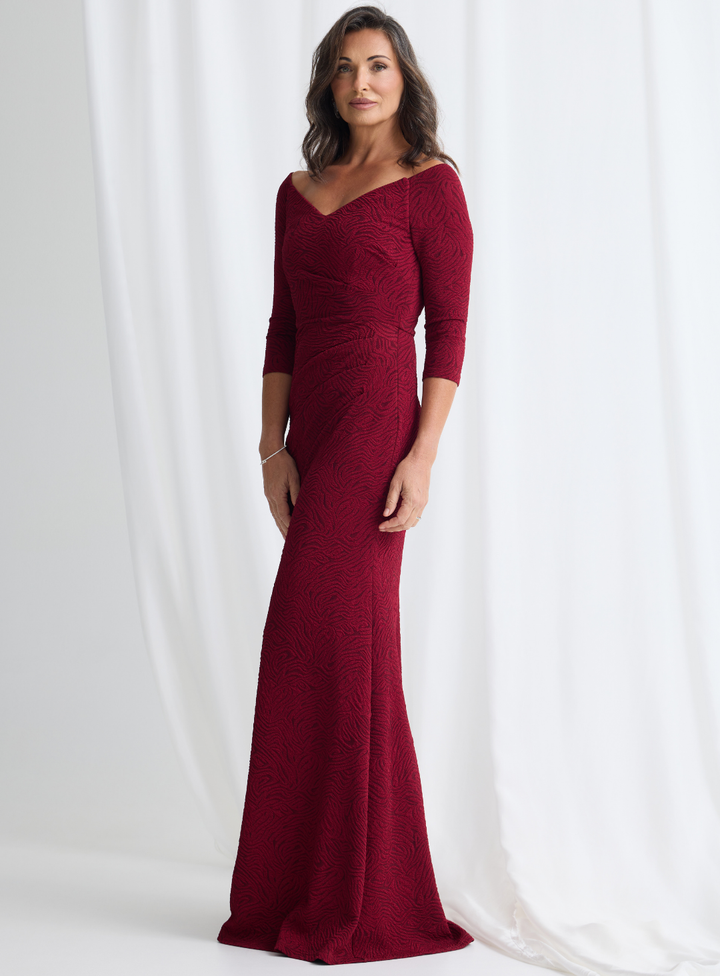 Vianne Sleeved Gown