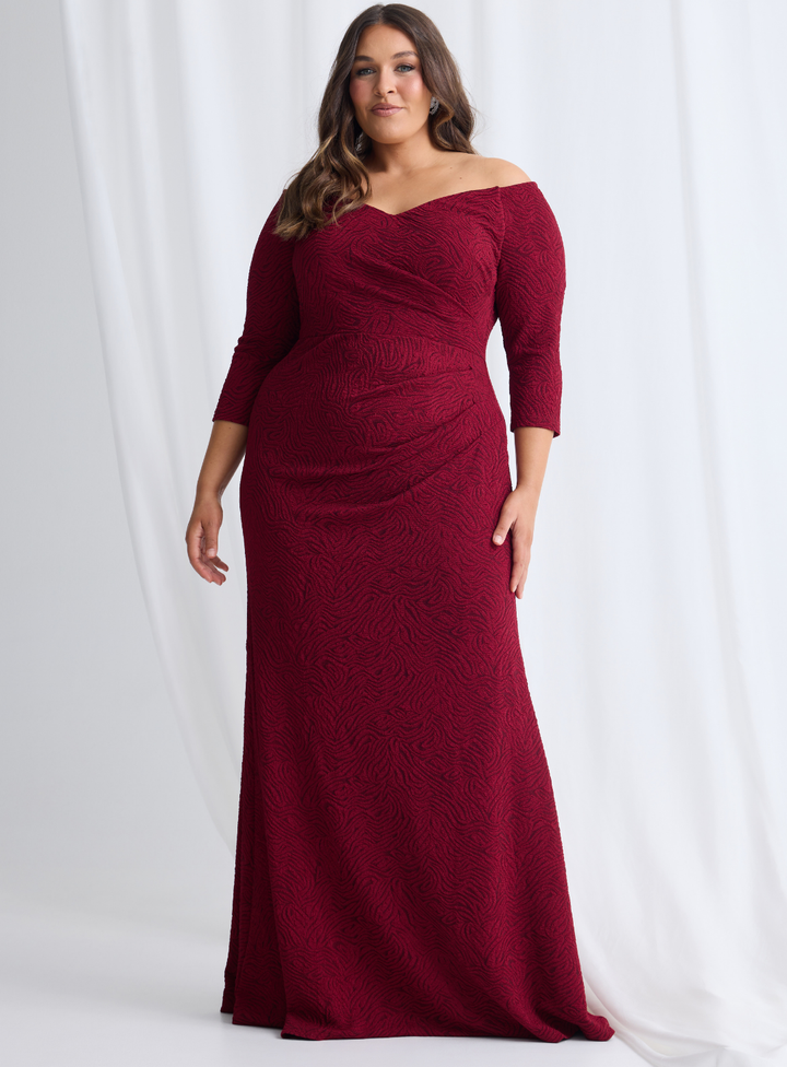 Vianne Sleeved Gown