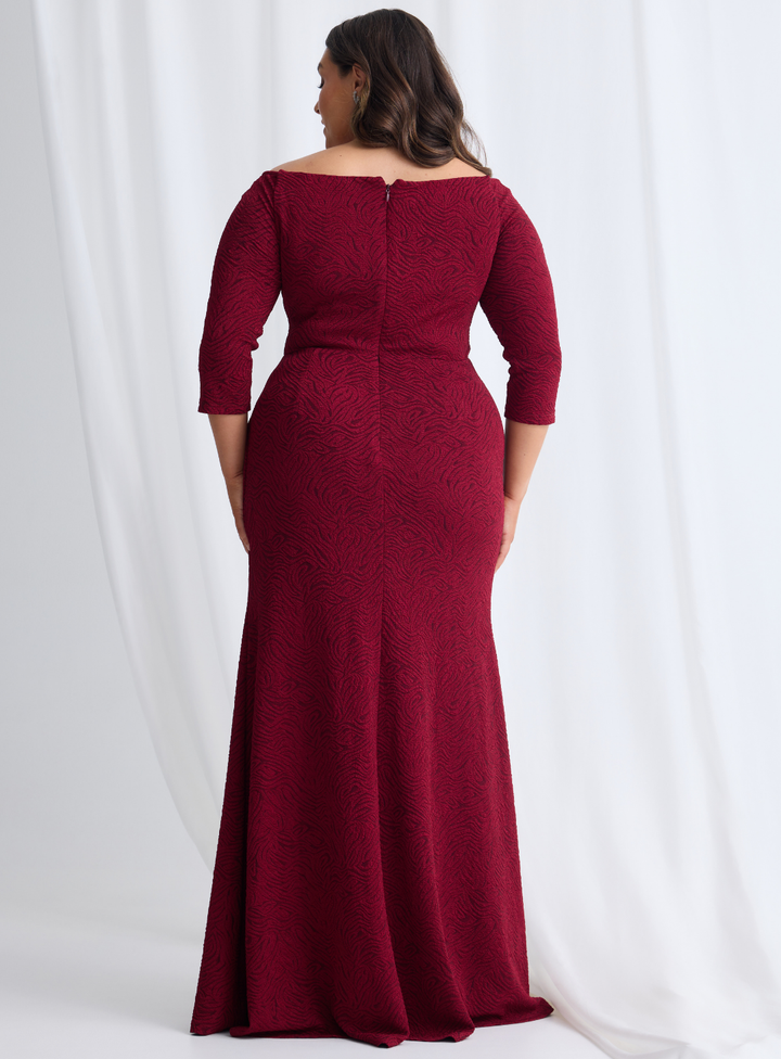 Vianne Sleeved Gown