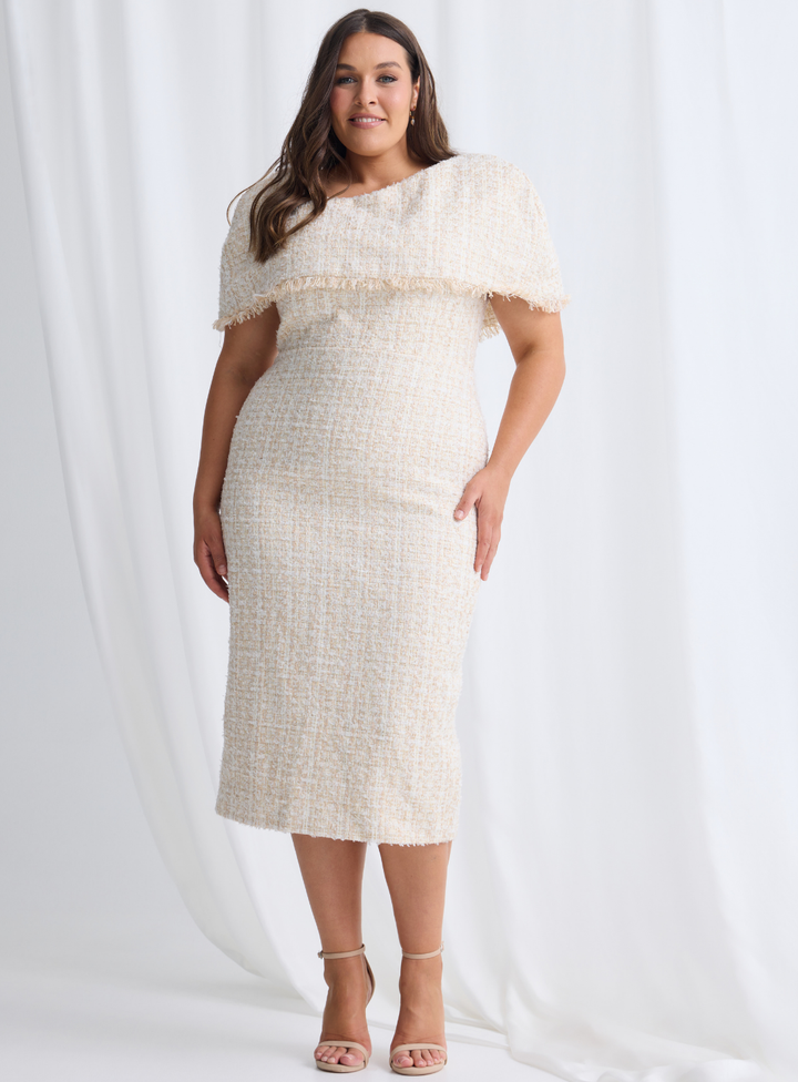 Gabrielle Fitted Midi