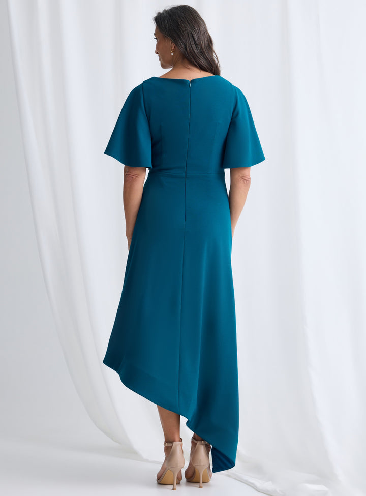 Martha Asymmetric Hem Dress