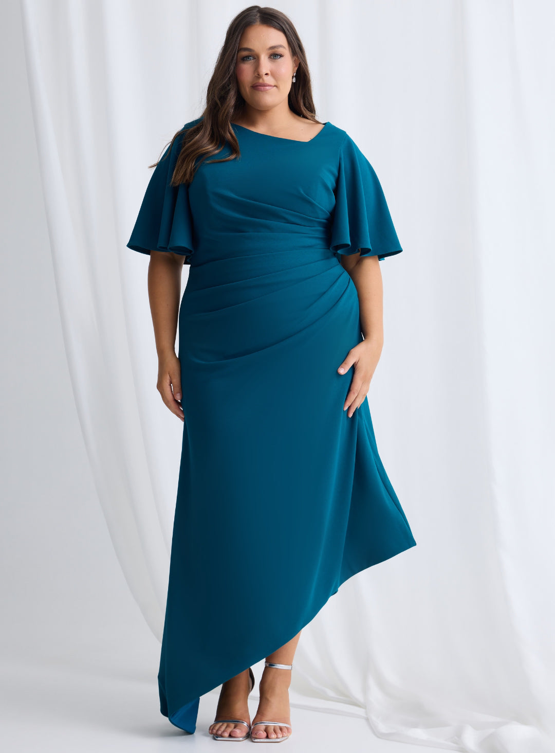 Martha Asymmetric Hem Dress