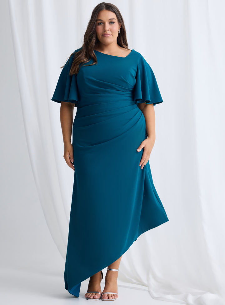 Martha Asymmetric Hem Dress