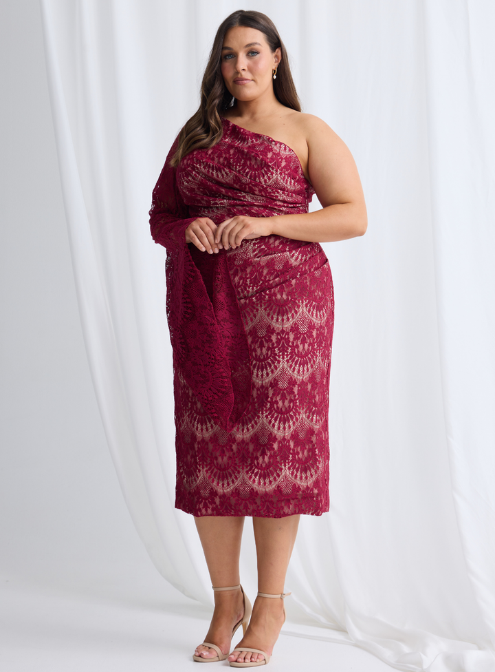 Tonia Lace Midi