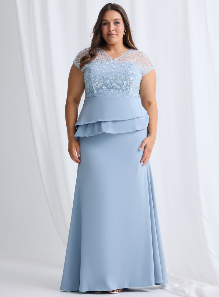 Tania Peplum Gown