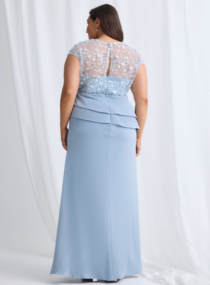 Tania Peplum Gown