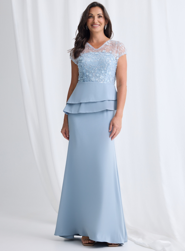 Tania Peplum Gown