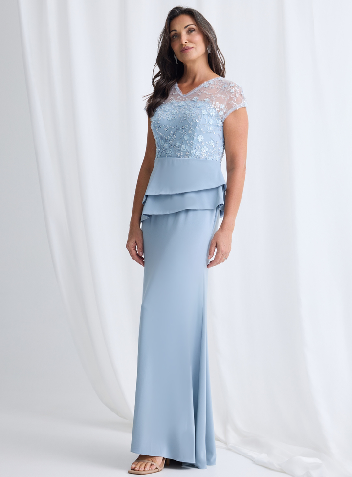 Tania Peplum Gown