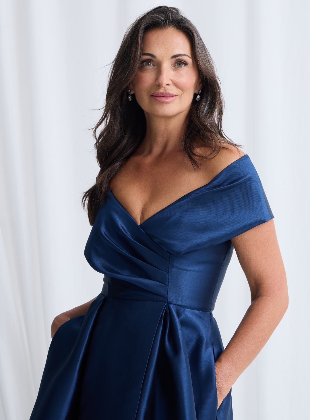 Eloisa Off Shoulder Gown