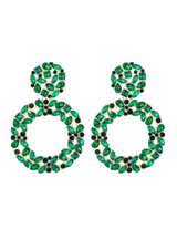 Green Nerida Earrings