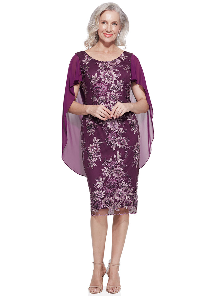 Aleria Cape Dress