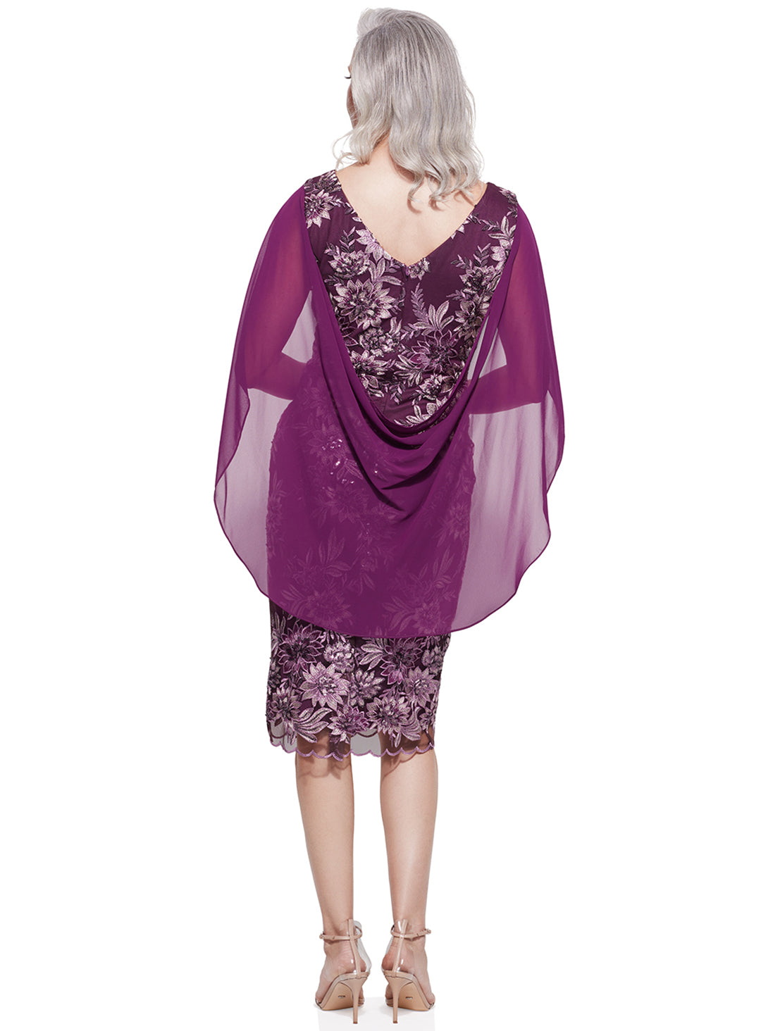 Aleria Cape Dress
