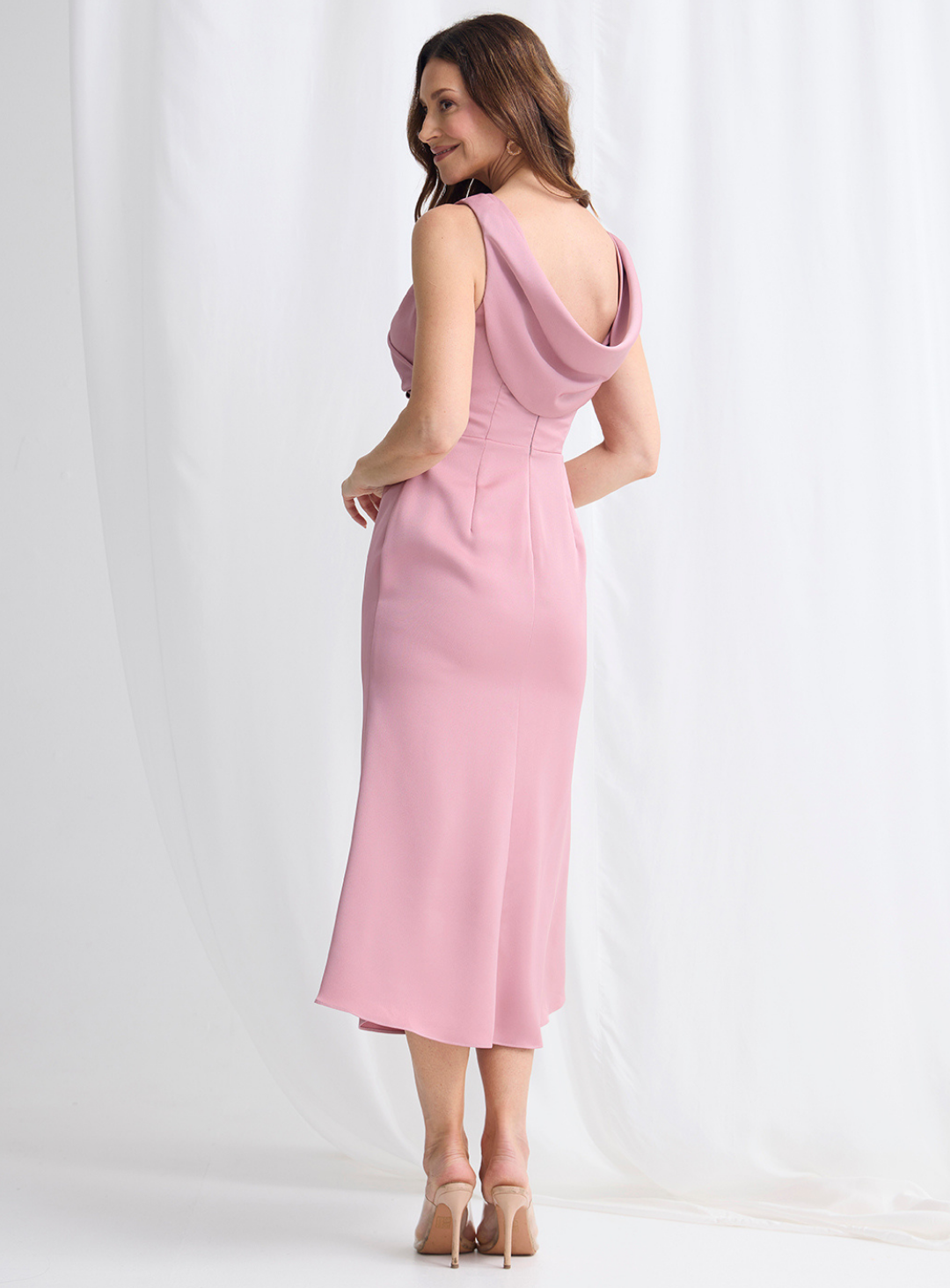 Alison Satin Midi