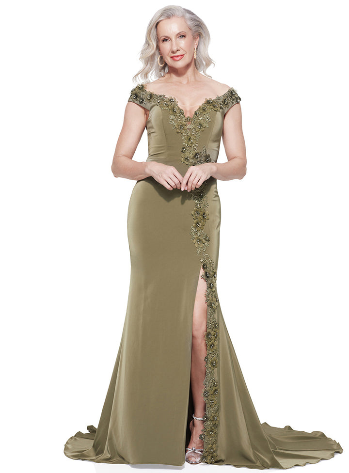 Sample - Angela Gown - Olive - 8