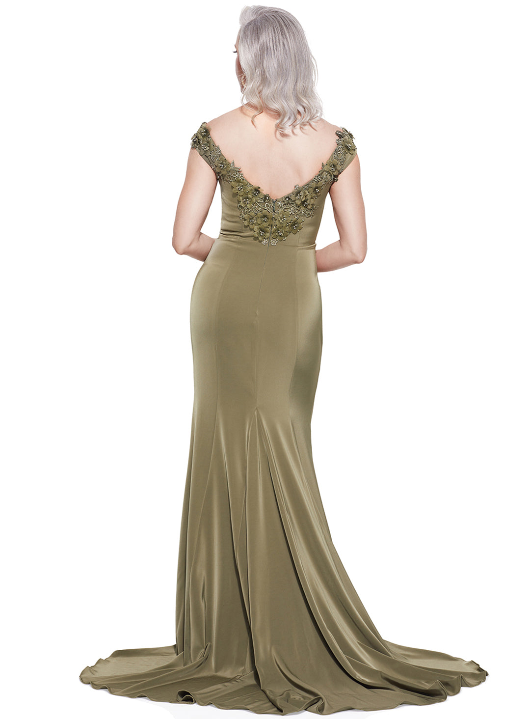 Sample - Angela Gown - Olive - 8
