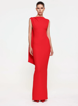 Cherry Red Audrey Gown
