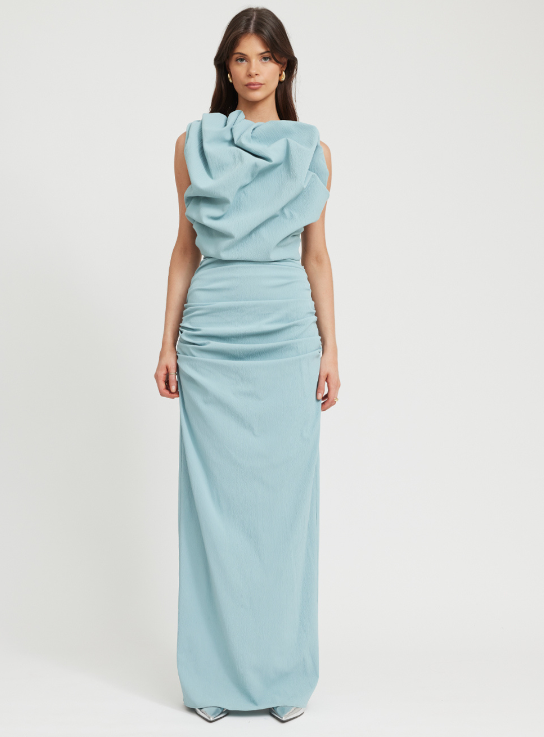 Ice Blue Coburn Dress