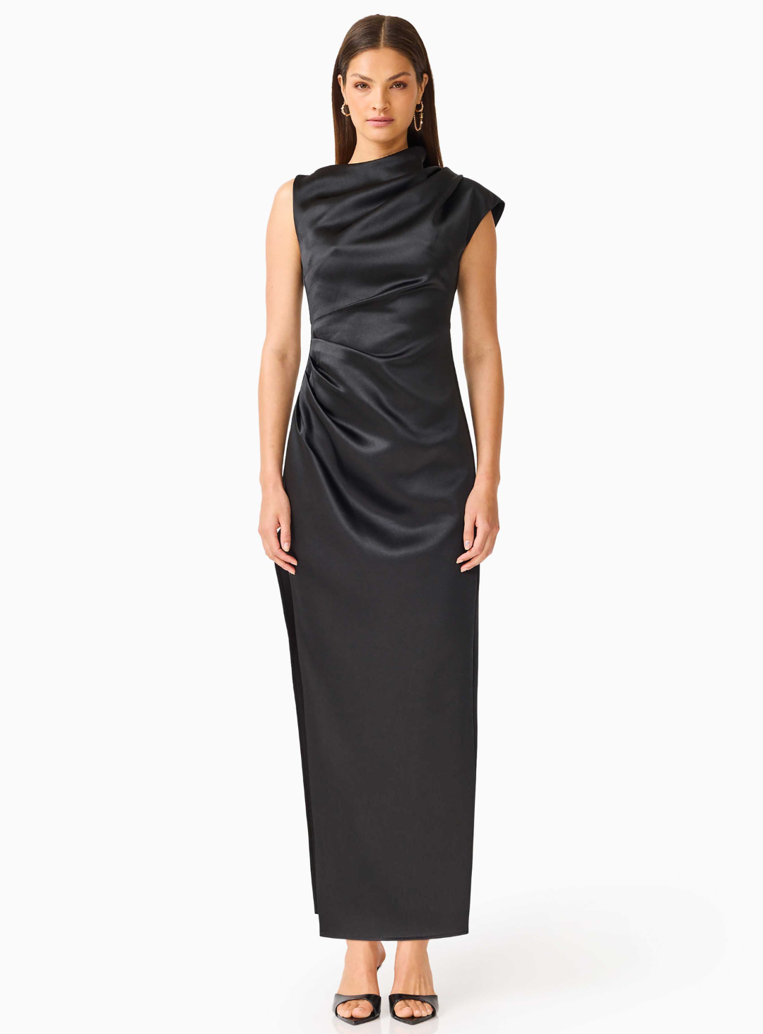 Black Coralie Maxi Gown