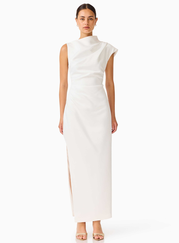 White Coralie Maxi Gown