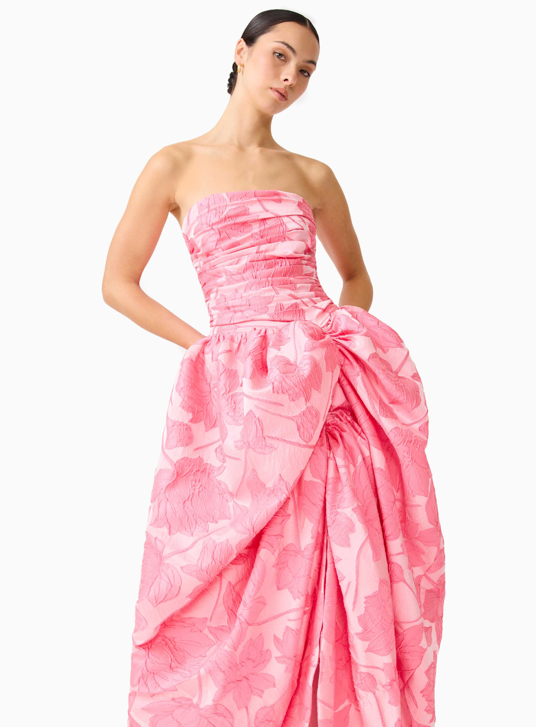 Dionne Strapless Ballgown