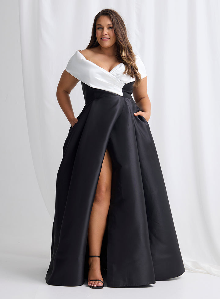 Eloisa Off Shoulder Gown