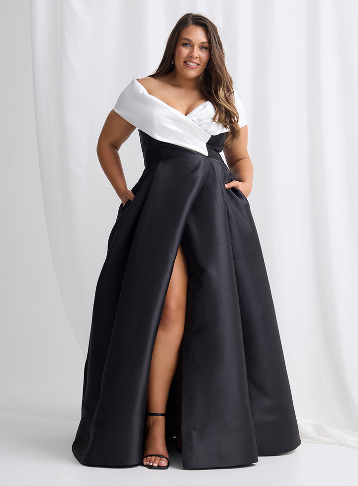 Eloisa Off Shoulder Gown