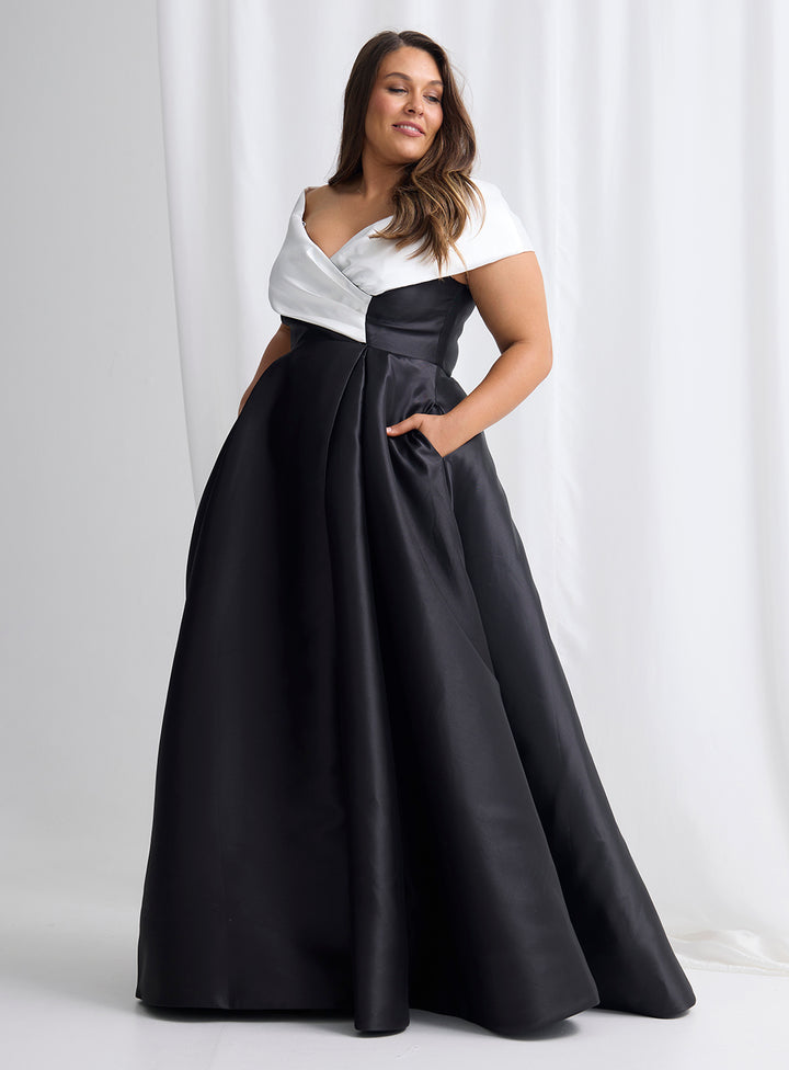 Eloisa Off Shoulder Gown