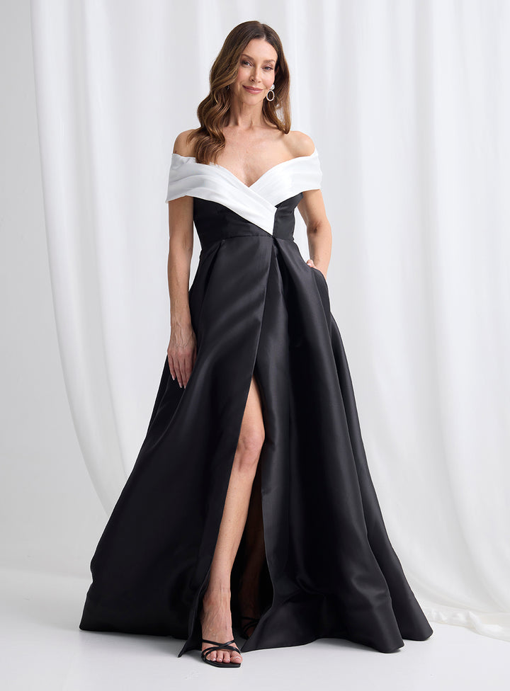 Eloisa Off Shoulder Gown