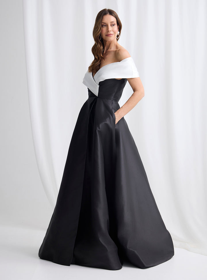 Eloisa Off Shoulder Gown