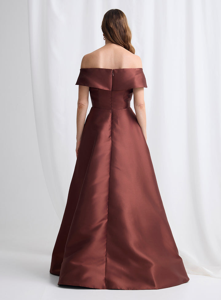 Eloisa Off Shoulder Gown