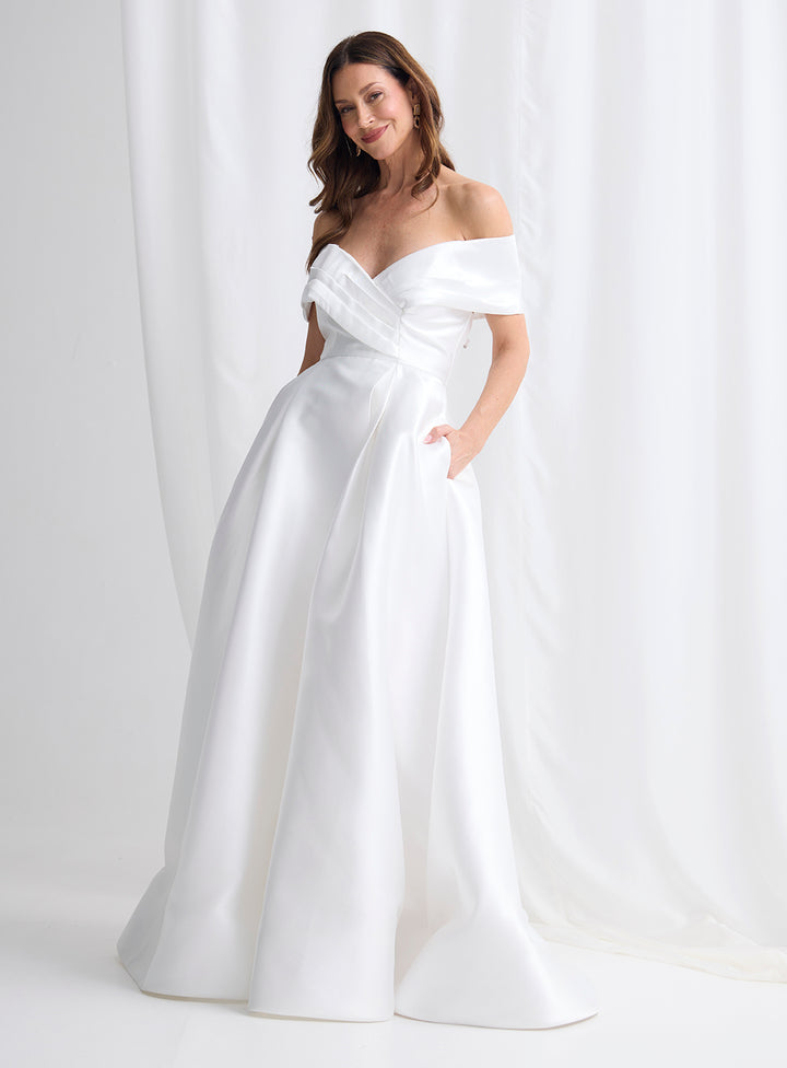 Eloisa Off Shoulder Gown