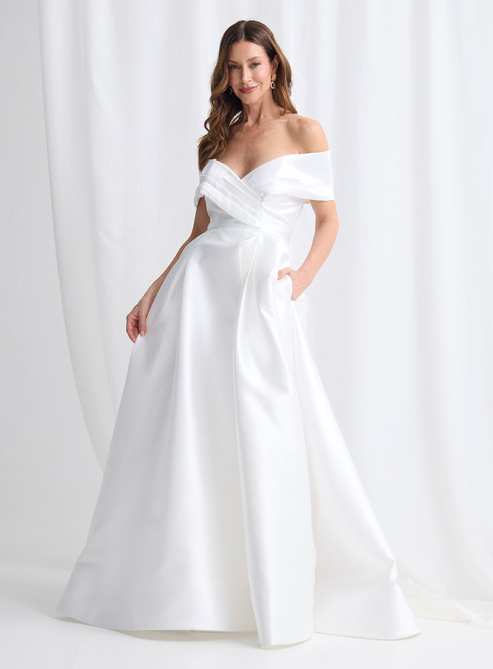 Eloisa Off Shoulder Gown