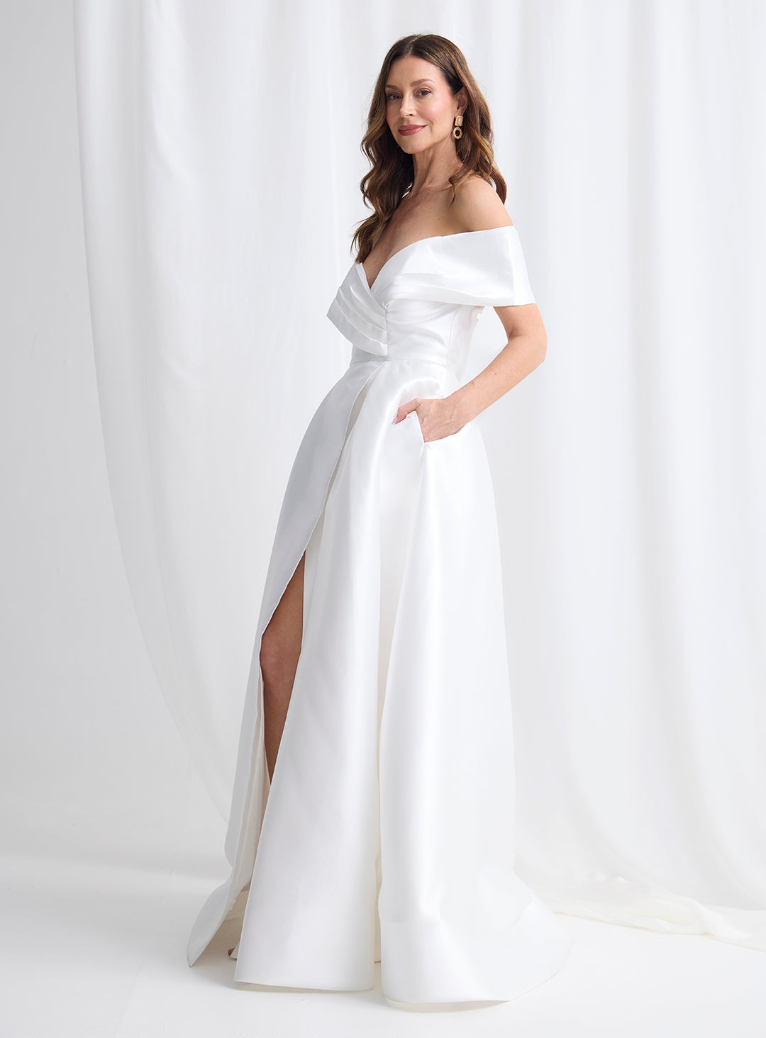 Eloisa Off Shoulder Gown