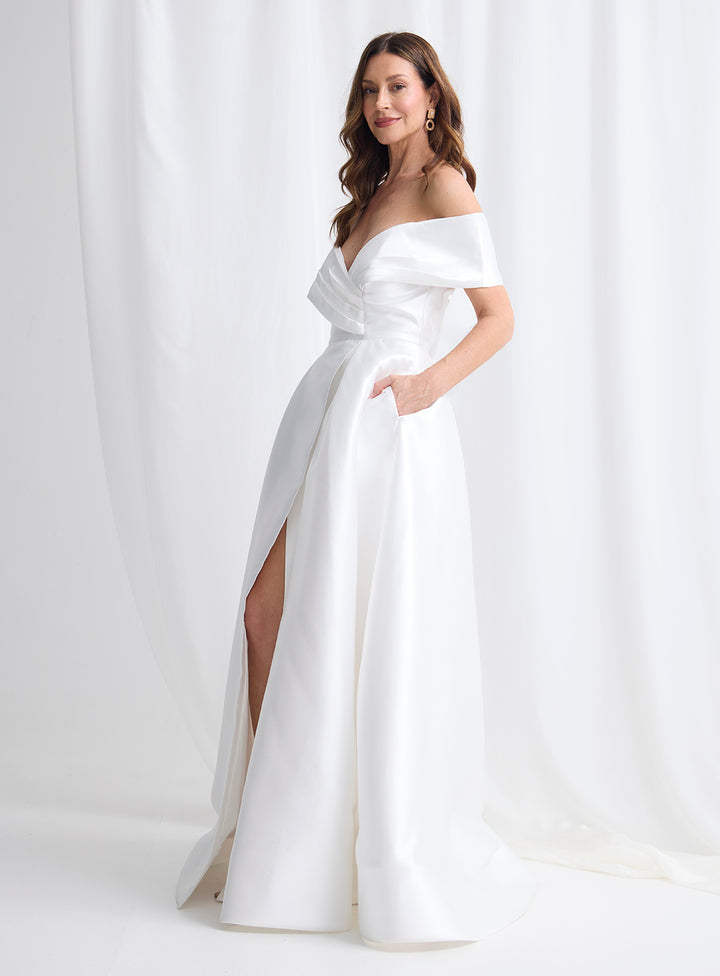 Eloisa Off Shoulder Gown