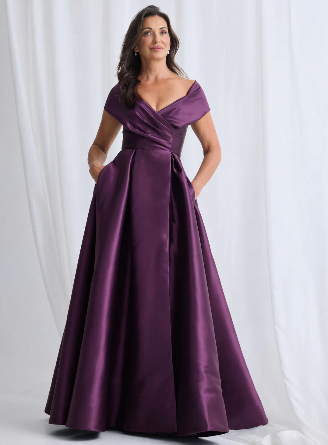 Eloisa Off Shoulder Gown